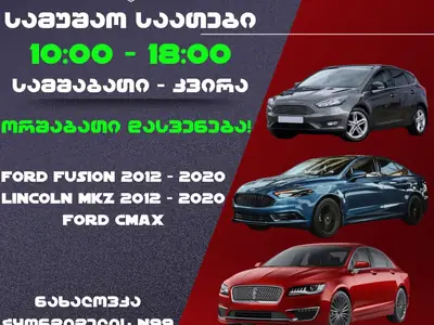 ფორდისა და ლინკონის დაშლილები  - დაშლილები | Fixup.ge
